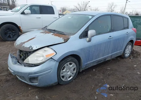 2010 Nissan Versa 1.8S z USA, uszkodzony, nr VIN 3N1BC1CP1AL428732
